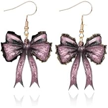 Ghost Bow Earrings Cute Halloween Earrings Spooky Halloween Costumes Jewelry Gifts for Women