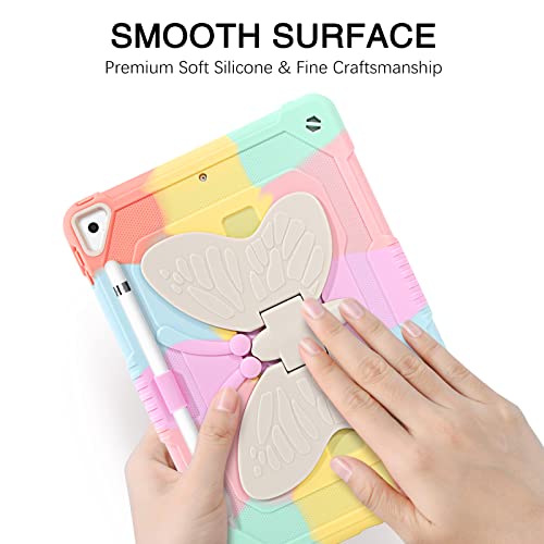 Guagua X1440-2022 Compatible For Ipad Air 2 Case For Kids, Ipad 6Th/5Th Generation Case 2018/2017, Ipad Pro 9.7 Case Kickstand Cover 2 In 1 Rugged Shockproof Anti-Scratch Tablet Case thumb #7