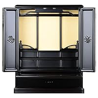 Amazon｜お仏壇のはせがわ 仏壇 モダン コンパクト ミニ 上塗 トーシ