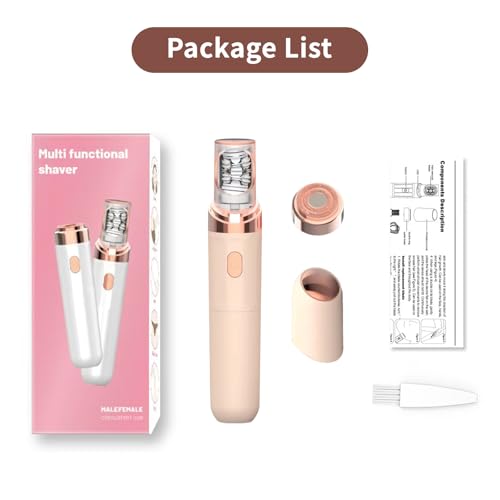 Gesichtsepilierer für Frauen – 2026 Neuer Gesichtshaarentferner – 2-in-1-Epilierer für Gesicht/Lippen/Kinn/Bikinizone/Augenbrauen/Arme und Achseln – Kabelloser Elektrischer Rasierer Epilierer Gesicht