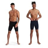 Speedo Hombre Traje de baño Jammer Eco Endurance+ | Resistente al Cloro | Tejido Reciclado | Ajuste cómodo | Entrenamiento de natación | Fitness Black 34