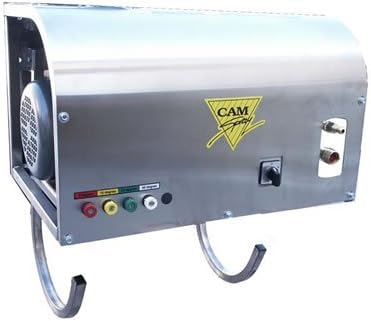 Cam Spray 3000WM/SSM3 Cold Water Electric Wall Mount Pressure Washer, 3000 PSI, Mechanical Thermal Relief