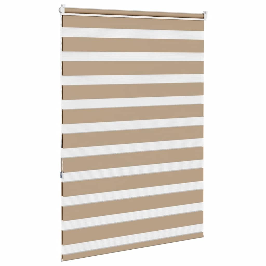 Store Zebre Marron Sable 90,9 cm Polyester