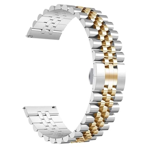 Bracelet montre acier inoxydable massif 20mm 22mm élégant