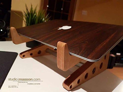 Wood laptop stand ( Fit's Macbook/Laptop !)