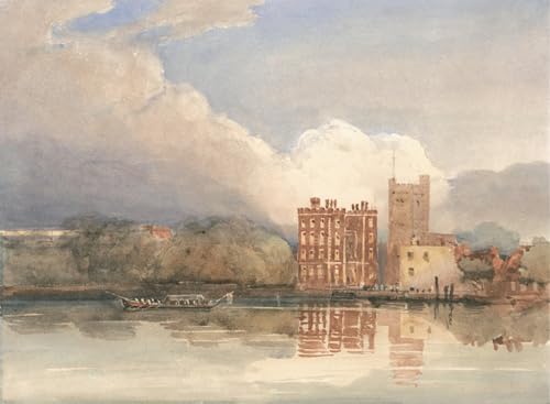 Affiche impression prints toile vue du palais de Lambeth 60x90