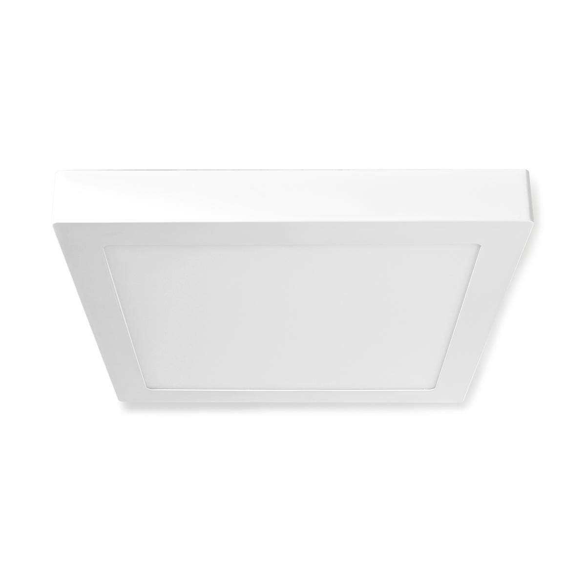 Plafonnier Smart WiFi Nedis carré 30cm pour salon moderne et ambiance sur mesure