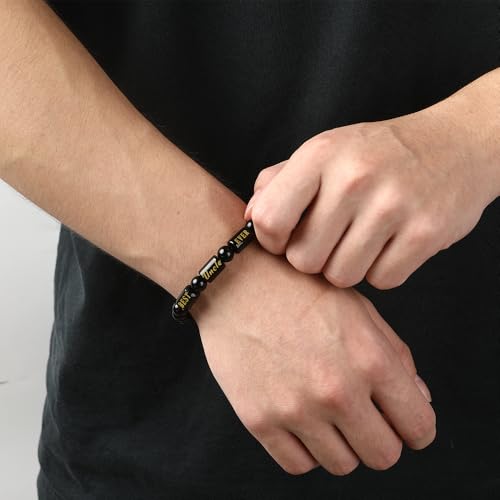 Pulsera para hombres EGHTvmok 3.54 x 0.39 x 0.39 in miniatura 2