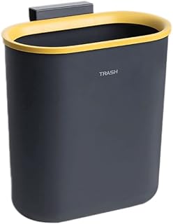 poubelles Cuisine Compost Bin, orduresse murale et suspendue Panier à déchets en plastique sous forme de poubelle d'évier pour la cuisine, salle de bain, chambre à coucher Bacs à ordures