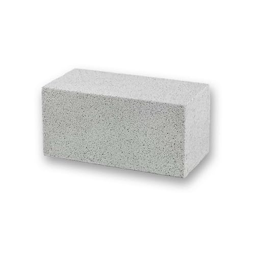 KRAMPOUZ - Piedra abrasiva - Para el mantenimiento y la limpieza de las placas de creperas de hierro fundido - Ideal para eliminar el curado o dejar a la vista el hierro fundido de las creperas
