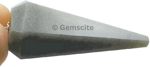 Miniatura 9 de Péndulo facetado de cristal de piedras preciosas naturales