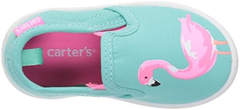carter's Tween Girl's Novelty Slip-On, Turquoise/Pink, 9 M US Toddler | Image 4
