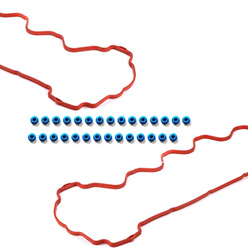 Valve Cover Gaskets Engine Replacement For 07-12 Ford Expedition F-250 F-350 Mustang Lincoln Navigator Mark Mercury Mountaineer Avanti 4.6L 5.4L Valve Cover Gasket #TOP1