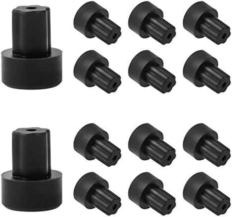 W10919249 Grate Rubber Feet Compatible with Samsung Grate Whirlpool Range HP Gas Stove Cooktop Grates Parts NX58H9500WS Range Grate Rubber Feet – 14 Pack
