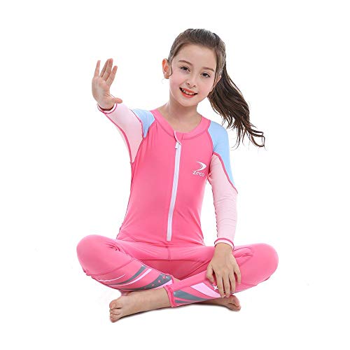 ZCCO Kids Swimsuit, Boys and Girls Full Sunsuit, UPF50+ Rash Guard Wetsuit, Swimwear4