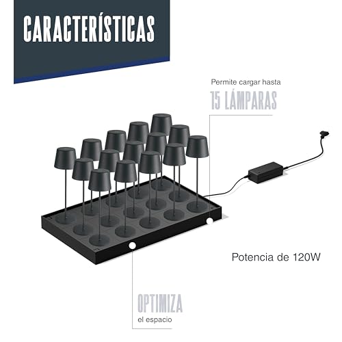 Base de Carga Múltiple Connect de 120W eficiente 3
