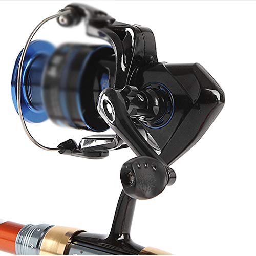 Poisson en métal combat intense avec ce moulinet à poignée interchangeable