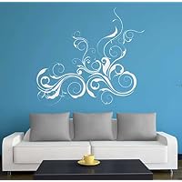 INDIGOS UG - Decalcomanie da muro - adesivi da parete - Murale - Verde Lime, 80 x 29 cm - Decorazione per soggiorno, camera dei bambini, ufficio, scuola