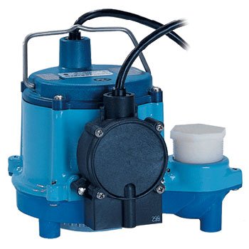 Little Giant 6-CIA-RS (506267) Automatic Submersible Sump Pump w/Piggyback Diaphragm Switch, 115V, 1/3HP, 10' cord