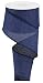 Solid Canvas Wired Edge Ribbon, 10 Yards (Navy Blue, 2.5")