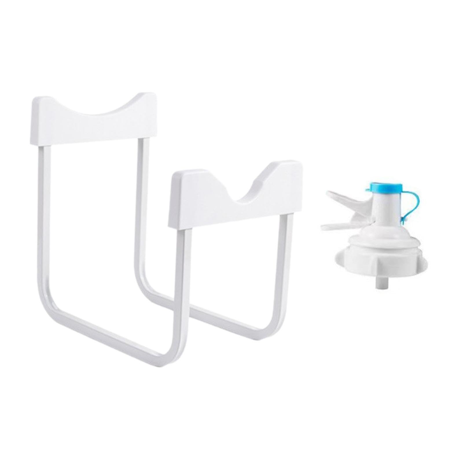 QIXCXAZ Universal Bottle Jug Dispenser With Faucet Reliable Support Rack Easy At Home And Outdoors Of Gallon Water Container Stand Flat Mouth Spout Is