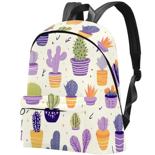 Sac à dos cactus pour voyage et weekend décontracté en ville