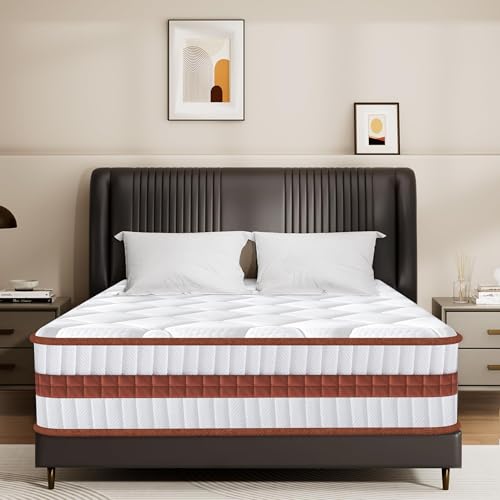 Materasso 90x190 Ortopedico Altezza 25cm, Singolo Materassi letto HR + Blue Lattice, materasso Molle Insacchettate, Rigidità Media, Ergonomico 8 Zona Comfort, Anallergico e Antibatterico, Oeko-Tex