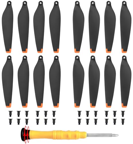 𝟏𝟔 𝐏𝐜𝐬 - Propellers for DJI Mini 3, Replacement Low-Noise and Quick-Release Blades...