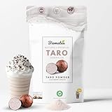 Biomatea Taro Pulver 100g – Premium Qualität – natürlich & rein – glutenfrei, vegan & ohne Zusatzstoffe – Ideal für Latte, Bubble Tea Smoothies, Backen & Desserts. Naturbelassen