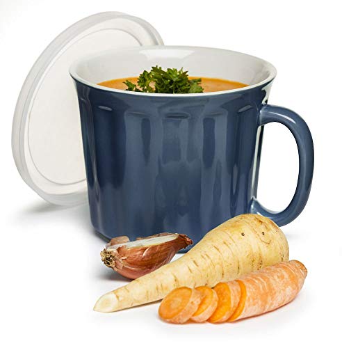 Preisvergleich Produktbild Sagaform Suppentasse mit Deckel, Blau