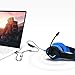 immagine 5MillSO Cuffie Cavo Sdoppiatore Adattatore Audio Y Jack da 3,5mm (3,5mm maschio a 2x3,5mm femmina) per PC cuffie da gioco (non per due cuffie), PS4, Xbox One, Smartphone e Laptop - 20cm