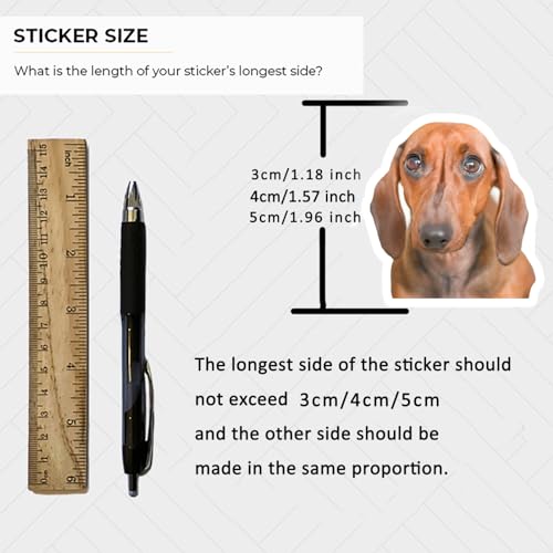 Personalized Custom Face Stickers -Custom Photo Sticker, Personalized Face Sticker,Personalized Gift, Portrait Sticker, Water Bottle Sticker Decal