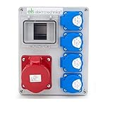 ⚡ Le répartiteur d'alimentation est adapté à toutes les conditions météorologiques grâce à son boîtier IP65 et peut être utilisé aussi bien à l'extérieur qu'à l'intérieur. Il est conçu pour un montage mural.