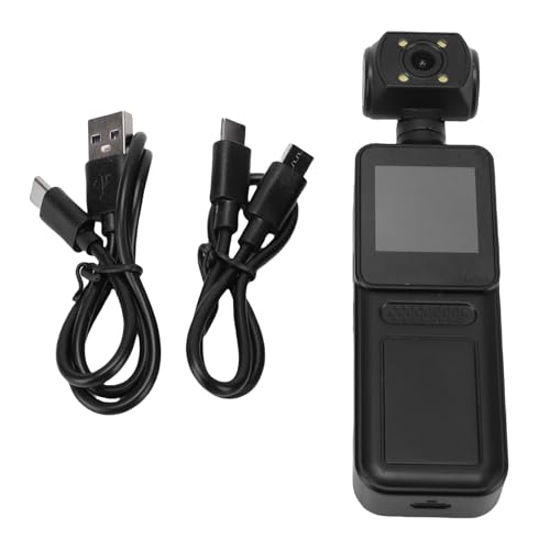 Caméra d'action 4K objectif rotatif caméra de sport portable moto 64G