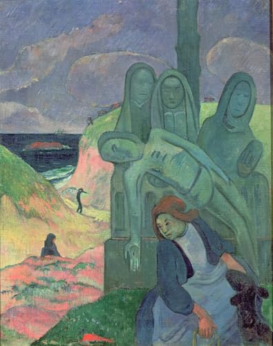 Cuadro il Cristo verde de Paul Gauguin para eliminar la monotonía de oficinas vacías