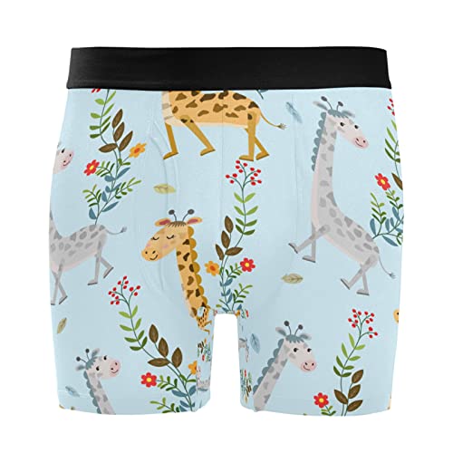 Calzoncillos para hombre elásticos Vnurnrn pack de 2 bóxer que evitan rozaduras corporales