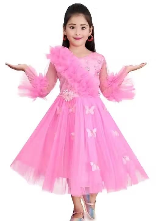 Delicate Pori Ethnic Party Frock for