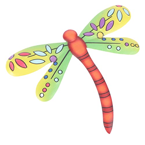 BESPORTBLE Decoración de pared de libélula de hierro arte metalico decoración de libélula modelos ornament arte colgante decoración mural insecto artesanía Encanto decoraciones 3d accesorios