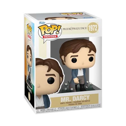 Funko Pop! Movies: Pride And Prejudice - (2005) - Mr. Darcy - Pride And Prejudice (2005) - Figura in Vinile da Collezione - Idea Regalo - Merchandising Ufficiale - Giocattoli per Bambini e Adulti