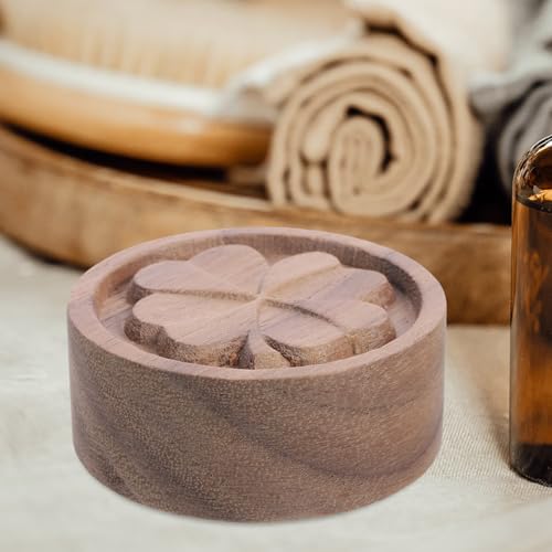 Difusor aromático eléctrico de madera con diseño redondo miniatura 7