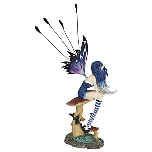 Design Toscano Qs232725 Sapphire, The Pepperwand Fairy Statue,Full Color #TOP2