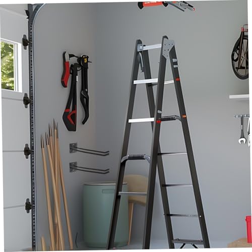 Garage encombré ? Crochets muraux robustes ABOOFAN double ligne