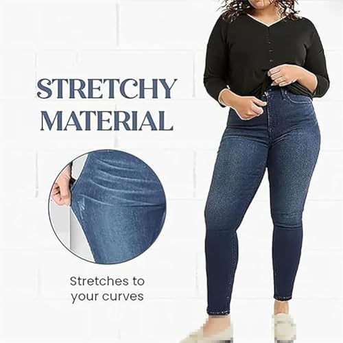 Akapi Jeans Mujer, Womens Akapi Curvy Jeans, Women's high Waist Stretch Hip Skinny Jeans2