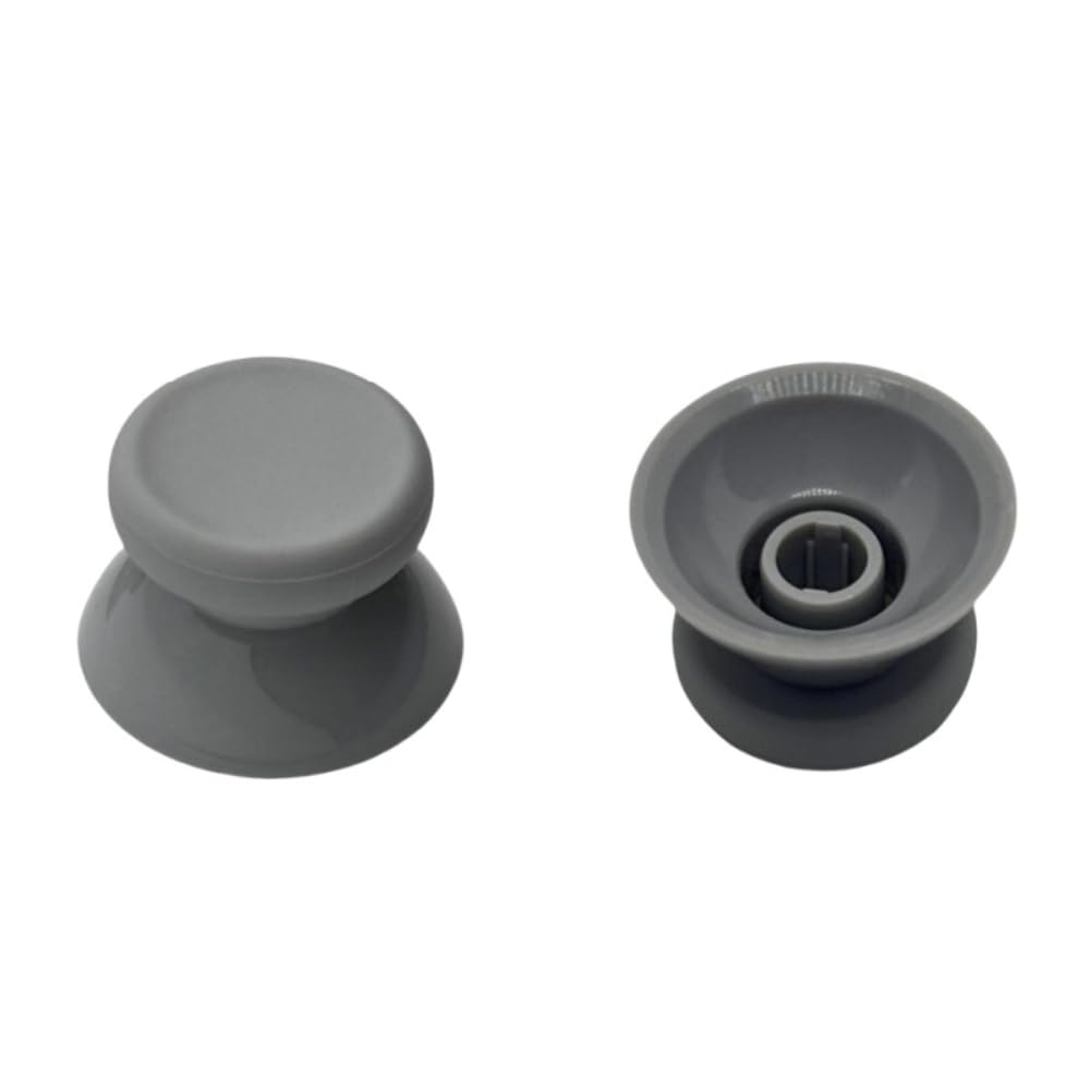 Hzxkqmil Joystick Analogico per Legion Go Controller, Modulo 2 Joystick di Ricambio e 2 Impugnature Thumbstick Kit di Riparazione per Lenovo Legion Go Handheld Controller, Grigio