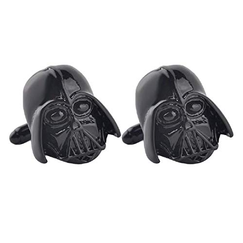 Ducomi® Manschettenknöpfe SuperHeroes Kollektion - Batman, Superman, Grüne Laterne, Captain America, Iron Man, Star Trek, Star Wars, Thor, Spiderman, Phantom (Darth Vader + Jewel Box)