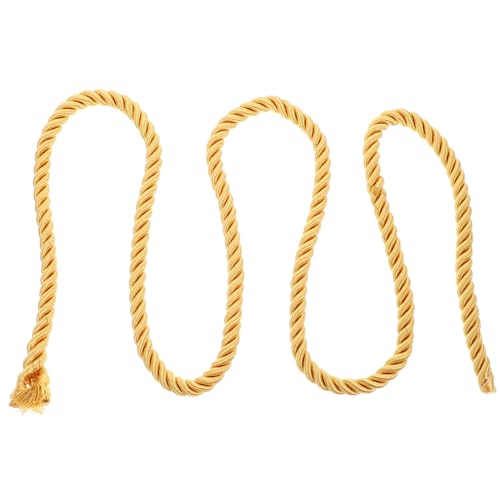 Cabilock Gold Craft Rope Upholstery Trim Twisted Cord Decorative Rope 1m Home Decor