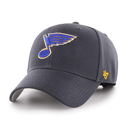 '47 Brand St. Louis Blues Adjustable Cap MVP NHL Navy - One-Size