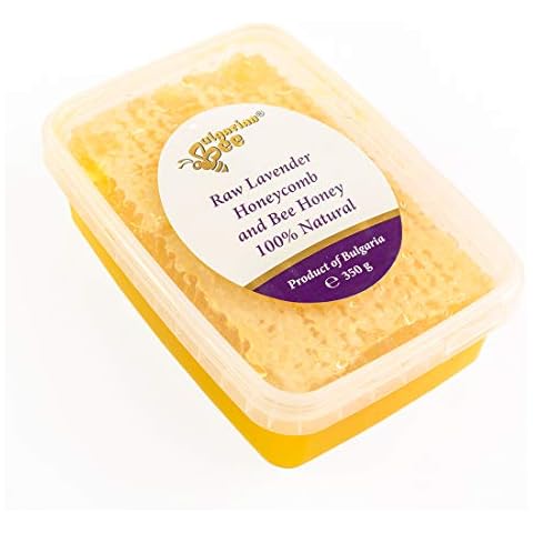 700 g Raw Lavender Honeycomb, Natural, Pure, Fresh, Directly from The hive, Handmade, Absolutely Real Product Cover