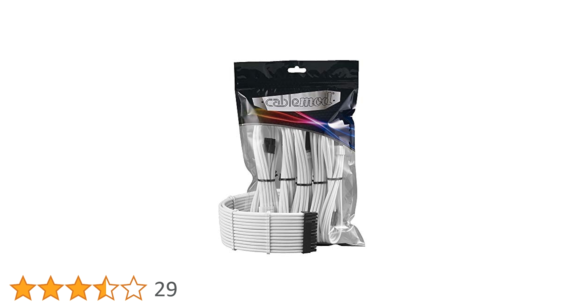 CableMod Pro ModMesh Sleeved Cable Extension Kit (White