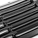 IKON MOTORSPORTS Rear Window Louver Compatible with 2011-2023 Dodge Charger, IKON Style Gloss Black Rear Vent Cover Windshield 2PCS, 2012 2013 2014 2015 2016 2017